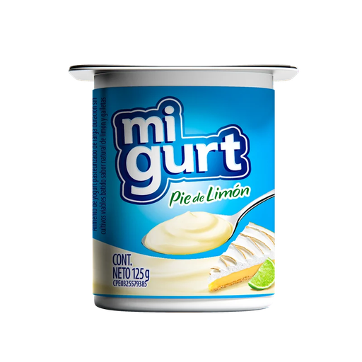 [Y074] YOGURT PIE DE LIMÓN 125 G x 24 Uds.