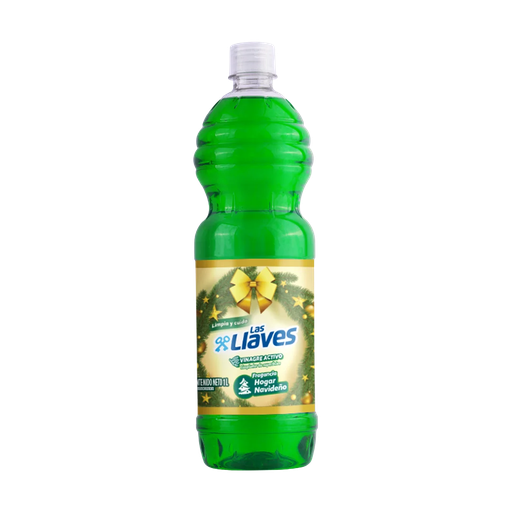 [L399] LAS LLAVES LIMP HOGAR NAVIDEÑO 1 L x 12 Uds.