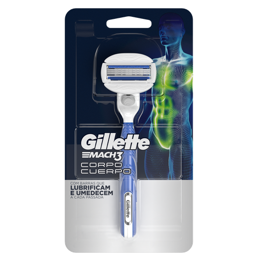 [80702190] GILLETE MACH3 SISTEM CUERPO 38 G x 6 Uds.