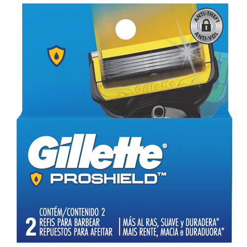 [80751666] GILLETTE F5 PROSHIELD CARTX2 21 G x 10 Uds.